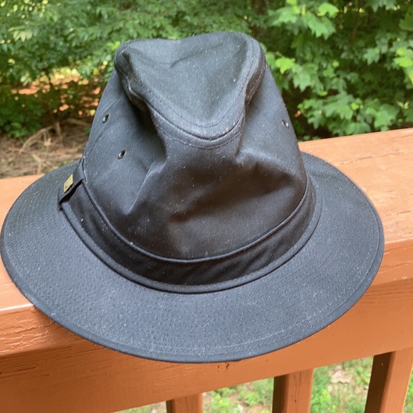 London Fog black rain hat - Picture 3 of 8